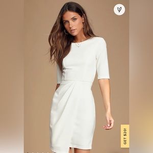 Lulus Westwood white dress